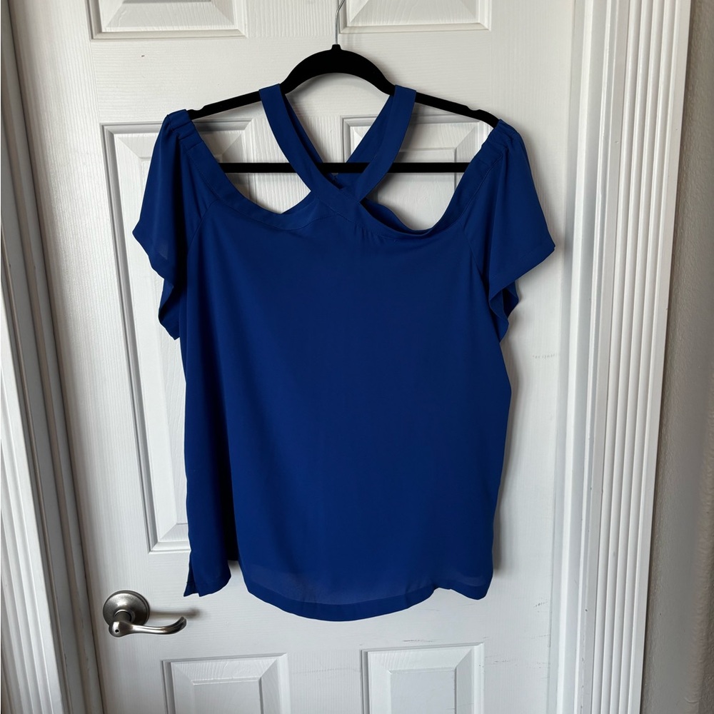 Loft cold shoulder Blouse